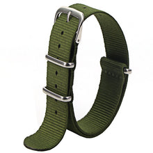 Load image into Gallery viewer, 1pcs Nato Strap 18mm 20mm 22mm Nylon Watch Band Waterproof Watch Strap for Nato Army Sport Watch Dropshipping Belt