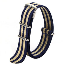 Load image into Gallery viewer, 1pcs Nato Strap 18mm 20mm 22mm Nylon Watch Band Waterproof Watch Strap for Nato Army Sport Watch Dropshipping Belt