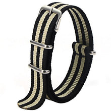 Load image into Gallery viewer, 1pcs Nato Strap 18mm 20mm 22mm Nylon Watch Band Waterproof Watch Strap for Nato Army Sport Watch Dropshipping Belt