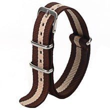 Load image into Gallery viewer, 1pcs Nato Strap 18mm 20mm 22mm Nylon Watch Band Waterproof Watch Strap for Nato Army Sport Watch Dropshipping Belt