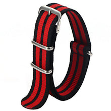Load image into Gallery viewer, 1pcs Nato Strap 18mm 20mm 22mm Nylon Watch Band Waterproof Watch Strap for Nato Army Sport Watch Dropshipping Belt