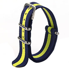 Load image into Gallery viewer, 1pcs Nato Strap 18mm 20mm 22mm Nylon Watch Band Waterproof Watch Strap for Nato Army Sport Watch Dropshipping Belt