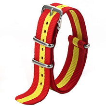 Load image into Gallery viewer, 1pcs Nato Strap 18mm 20mm 22mm Nylon Watch Band Waterproof Watch Strap for Nato Army Sport Watch Dropshipping Belt
