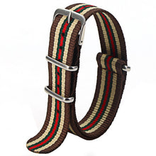 Load image into Gallery viewer, 1pcs Nato Strap 18mm 20mm 22mm Nylon Watch Band Waterproof Watch Strap for Nato Army Sport Watch Dropshipping Belt