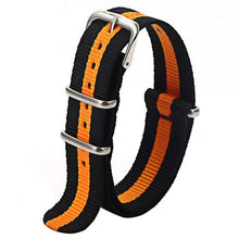 Load image into Gallery viewer, 1pcs Nato Strap 18mm 20mm 22mm Nylon Watch Band Waterproof Watch Strap for Nato Army Sport Watch Dropshipping Belt