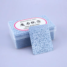 Load image into Gallery viewer, Lint-Free Paper Cotton Wipes Eyelash Glue Remover wipe the mouth of the glue bottle prevent clogging glue Cleaner Pads-12