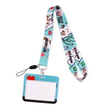 Load image into Gallery viewer, DZ1228 New Grey's Anatomy TV Show Doctor Nurse Neck Strap Lanyards Keychain Holder ID Card Pass Hang Rope Lariat Lanyard Gifts