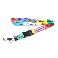 Load image into Gallery viewer, DZ1228 New Grey's Anatomy TV Show Doctor Nurse Neck Strap Lanyards Keychain Holder ID Card Pass Hang Rope Lariat Lanyard Gifts