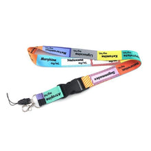 Load image into Gallery viewer, DZ1228 New Grey's Anatomy TV Show Doctor Nurse Neck Strap Lanyards Keychain Holder ID Card Pass Hang Rope Lariat Lanyard Gifts