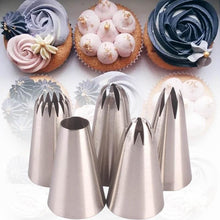 Load image into Gallery viewer, 1M#2A#2D#2F#6B Russian Icing Piping Pastry Nozzles For Cakes Fondant Decor Confectionery  Flower Cream Nozzle Kitchen Gadgets