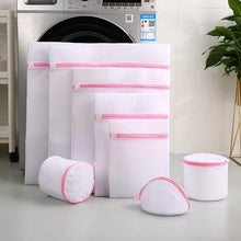 Load image into Gallery viewer, 11 Size Mesh Laundry Bag Polyester Home Organizer Coarse Net Laundry Basket Laundry Bags for Washing Machines Mesh Bra Bag