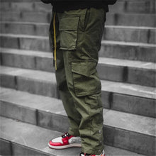 Load image into Gallery viewer, Cargo Pants Men 2021 Hip Hop Streetwear Jogger Pant FashionTrousers Gyms Fitness Casual Joggers Sweatpants Men Pants