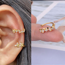 Load image into Gallery viewer, 1Pc Helix Cartilage Conch Fake Without Piercing Cuff Earring Earcuff Wrap Rock Earring Cuff No Piercing Women Clip Adjustable