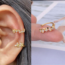 Load image into Gallery viewer, 1Pc Helix Cartilage Conch Fake Without Piercing Cuff Earring Earcuff Wrap Rock Earring Cuff No Piercing Women Clip Adjustable