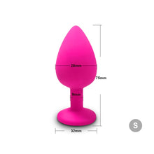 Load image into Gallery viewer, Anal Plug Butt Sex Toys for Women Men Soft Silicone Prostate Massager Mini Erotic Bullet Vibrator Anal Toys for Adults 18