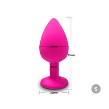Load image into Gallery viewer, Anal Plug Butt Sex Toys for Women Men Soft Silicone Prostate Massager Mini Erotic Bullet Vibrator Anal Toys for Adults 18