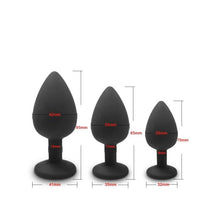 Load image into Gallery viewer, Anal Plug Butt Sex Toys for Women Men Soft Silicone Prostate Massager Mini Erotic Bullet Vibrator Anal Toys for Adults 18