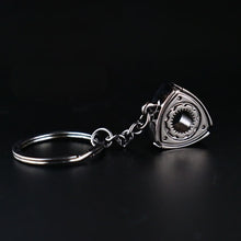 Load image into Gallery viewer, Creative gift car metal keychain turbo gear hub pendant brake disc shock absorber Pendant