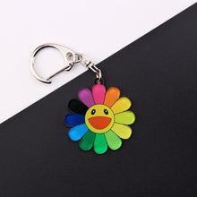 Load image into Gallery viewer, 11 Style Fashion Anime Genshin Impact Zhongli Diluc Venti Paimon Keychain Base Acrylic Stands Keyring Gift For Fans