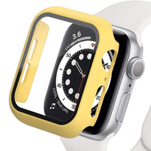 Load image into Gallery viewer, Tempered Glass+Matte Watch Cover for Apple Watch Case 44mm 40mm 42mm 38mm Bumper+Screen Protector for Iwatch SE 6 5 4 3 2 1