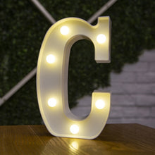 Load image into Gallery viewer, Alphabet Letter LED Lights Luminous Number Lamp Decor Battery Night Light for home Wedding Birthday Christmas party Decoration