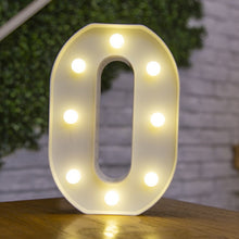 Load image into Gallery viewer, Alphabet Letter LED Lights Luminous Number Lamp Decor Battery Night Light for home Wedding Birthday Christmas party Decoration