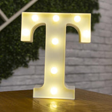 Load image into Gallery viewer, Alphabet Letter LED Lights Luminous Number Lamp Decor Battery Night Light for home Wedding Birthday Christmas party Decoration
