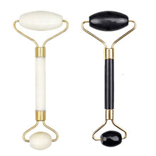 Load image into Gallery viewer, Roller massager For Face Jade Stone Massage Roller Facial Natural Scraper Face lifting Gua Sha Body Back Slimming massage roller