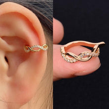 Load image into Gallery viewer, 1Pc Helix Cartilage Conch Fake Without Piercing Cuff Earring Earcuff Wrap Rock Earring Cuff No Piercing Women Clip Adjustable