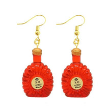 Load image into Gallery viewer, Earring For Women Resin Drop Custom Made Handmade Cute Girls Gift Eardrop Coffee Drink Funny Liquor Spirits Bottle Cans