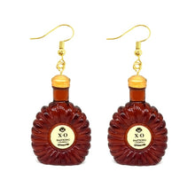 Load image into Gallery viewer, Earring For Women Resin Drop Custom Made Handmade Cute Girls Gift Eardrop Coffee Drink Funny Liquor Spirits Bottle Cans