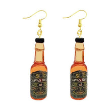 Load image into Gallery viewer, Earring For Women Resin Drop Custom Made Handmade Cute Girls Gift Eardrop Coffee Drink Funny Liquor Spirits Bottle Cans