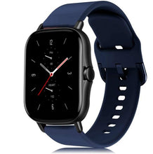 Load image into Gallery viewer, 20mm/22mm Silicone band For Amazfit GTS/2/2e/GTS2 Mini/GTR 42mm/47mm/GTR2/2e/stratos 2/3 Sport Watch Bracelet Amazfit bip strap