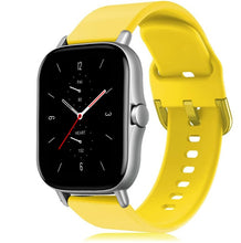 Load image into Gallery viewer, 20mm/22mm Silicone band For Amazfit GTS/2/2e/GTS2 Mini/GTR 42mm/47mm/GTR2/2e/stratos 2/3 Sport Watch Bracelet Amazfit bip strap