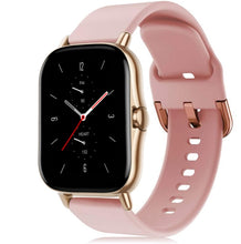 Load image into Gallery viewer, 20mm/22mm Silicone band For Amazfit GTS/2/2e/GTS2 Mini/GTR 42mm/47mm/GTR2/2e/stratos 2/3 Sport Watch Bracelet Amazfit bip strap