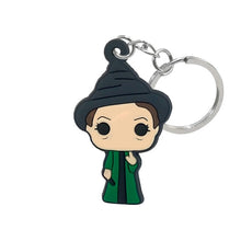 Load image into Gallery viewer, 1PCS PVC Key Chain Cartoon Mini Anime Figure Key Ring Keychain Key Holder Fashion Charms Trinket Keys Decoration Trinkets