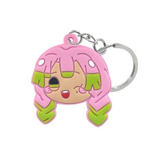 Load image into Gallery viewer, 1PCS PVC Key Chain Cartoon Mini Anime Figure Key Ring Keychain Key Holder Fashion Charms Trinket Keys Decoration Trinkets
