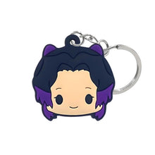 Load image into Gallery viewer, 1PCS PVC Key Chain Cartoon Mini Anime Figure Key Ring Keychain Key Holder Fashion Charms Trinket Keys Decoration Trinkets