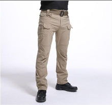 Load image into Gallery viewer, Men's Tactical Pants Multi Pocket Elastic Waist Military Trousers Male Casual Cargo Pants Men Clothing Slim Fit 5XL Sweatpants
