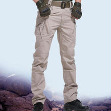 Load image into Gallery viewer, Men's Tactical Pants Multi Pocket Elastic Waist Military Trousers Male Casual Cargo Pants Men Clothing Slim Fit 5XL Sweatpants