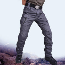 Load image into Gallery viewer, Men's Tactical Pants Multi Pocket Elastic Waist Military Trousers Male Casual Cargo Pants Men Clothing Slim Fit 5XL Sweatpants