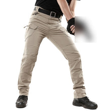 Load image into Gallery viewer, Men's Tactical Pants Multi Pocket Elastic Waist Military Trousers Male Casual Cargo Pants Men Clothing Slim Fit 5XL Sweatpants