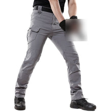 Load image into Gallery viewer, Men's Tactical Pants Multi Pocket Elastic Waist Military Trousers Male Casual Cargo Pants Men Clothing Slim Fit 5XL Sweatpants