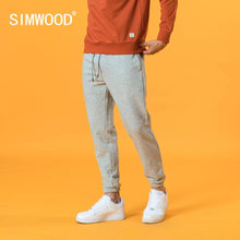 Load image into Gallery viewer, SIMWOOD 2021 Autumn New Sweatpants Causal Comfortable Jogger Trousers Plus Size Back Pockets Drawstring Plus Size Pants SJ131038