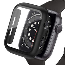 Load image into Gallery viewer, Tempered Glass+Matte Watch Cover for Apple Watch Case 44mm 40mm 42mm 38mm Bumper+Screen Protector for Iwatch SE 6 5 4 3 2 1