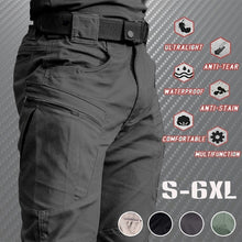 Load image into Gallery viewer, 2021 Men's Lightweight Tactical Pants Breathable Summer Casual Army Military Long Trousers Male Waterproof Quick Dry Cargo Pants