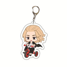 Load image into Gallery viewer, Tokyo Revengers Anime Cosplay Keychain Manjiro Ken Takemichi Hinata Atsushi Chibi Kawaii Bag Pendant Fans Collection Props
