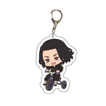 Load image into Gallery viewer, Tokyo Revengers Anime Cosplay Keychain Manjiro Ken Takemichi Hinata Atsushi Chibi Kawaii Bag Pendant Fans Collection Props