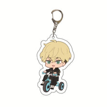 Load image into Gallery viewer, Tokyo Revengers Anime Cosplay Keychain Manjiro Ken Takemichi Hinata Atsushi Chibi Kawaii Bag Pendant Fans Collection Props