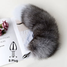 Load image into Gallery viewer, Separable Anal Plug Real Fox Tail Cosplay Butt Plug Anal Sex Tail Adult Products Anal Sex Toys for Woman Couples Men Sexy Shop